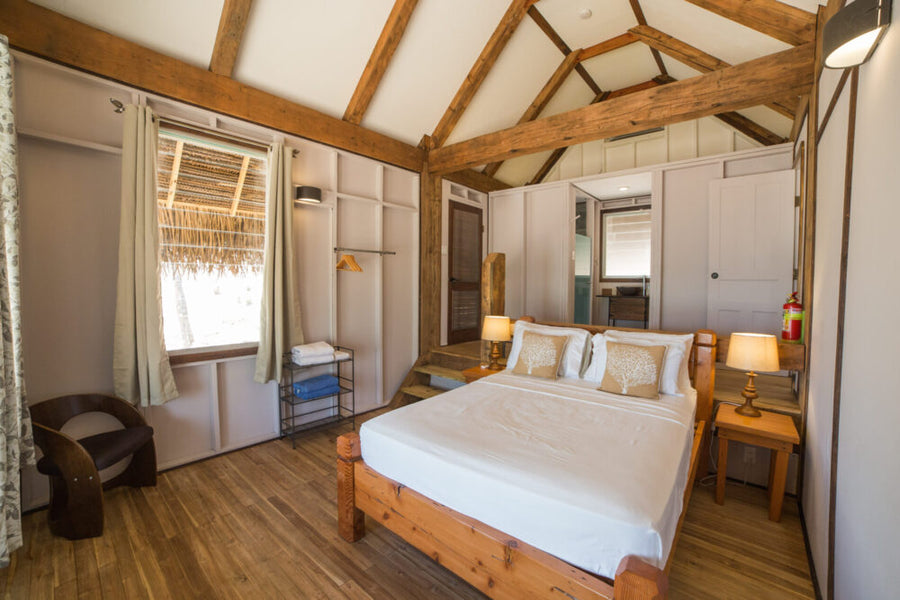 Private Queen Beachfront Cabana