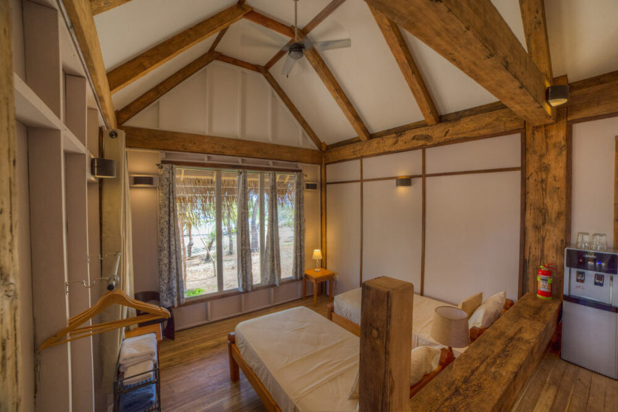 Shared Twin Beachfront Cabana